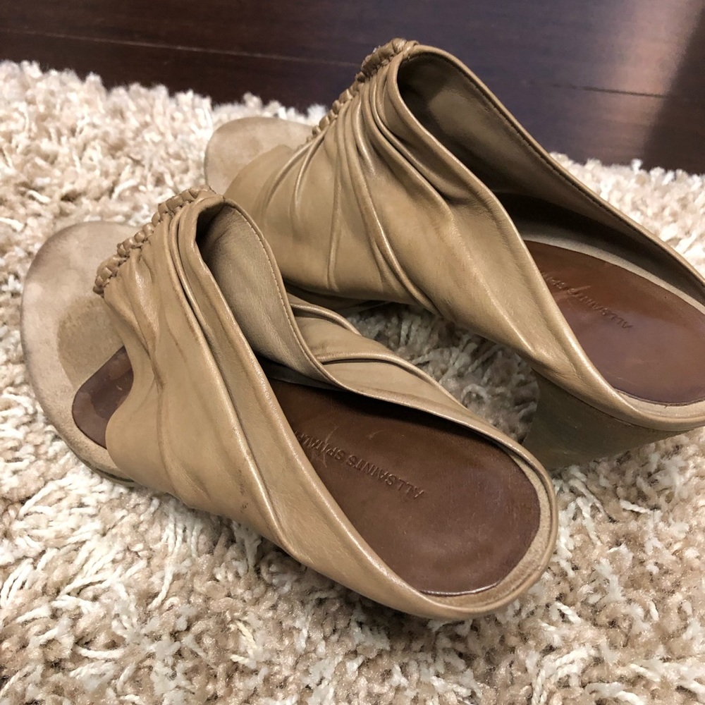 All Saints leather heels